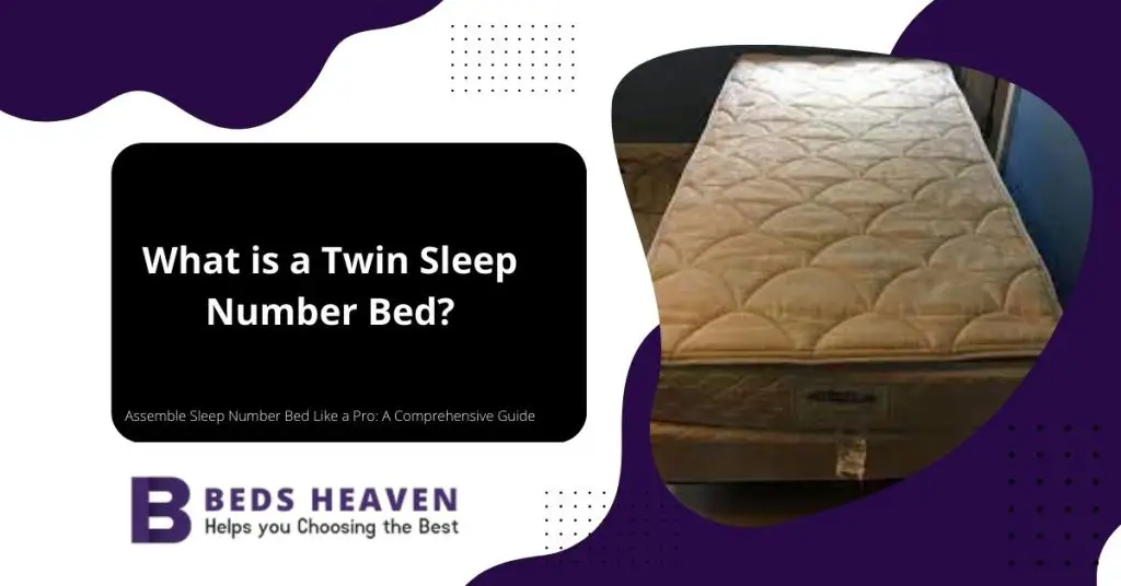 twin sleep number bed
