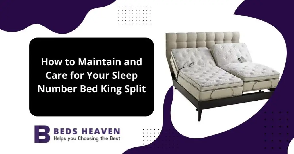 sleep number bed king split