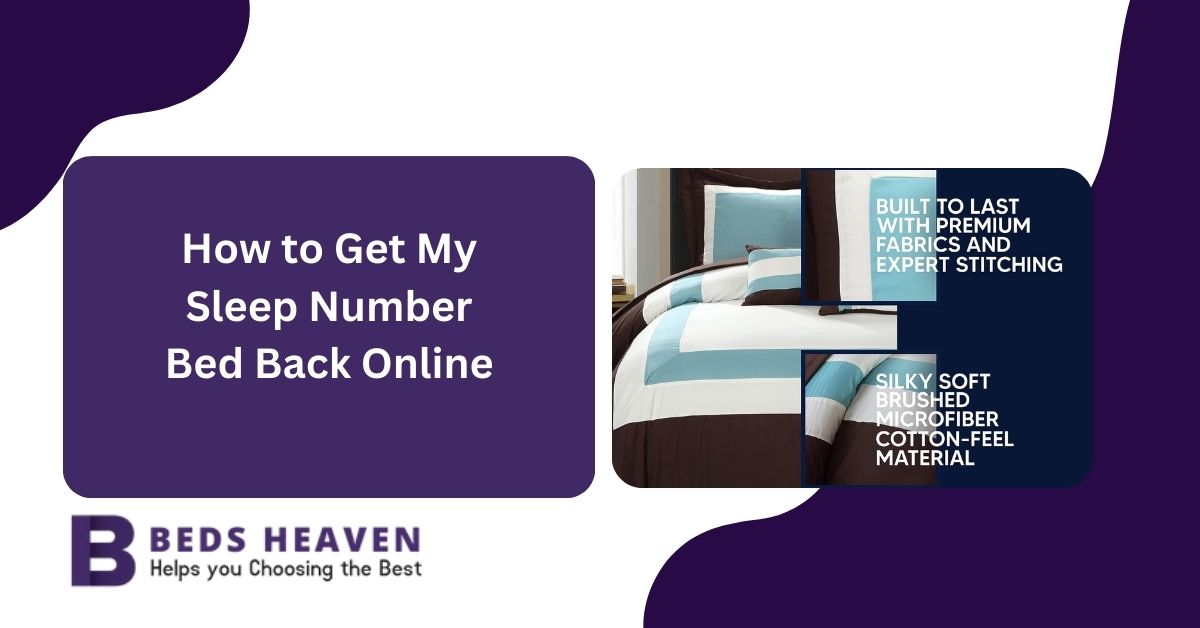 How to Get My Sleep Number Bed Back Online