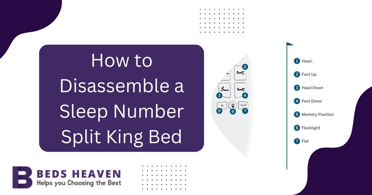 How to Disassemble a Sleep Number Split King Bed